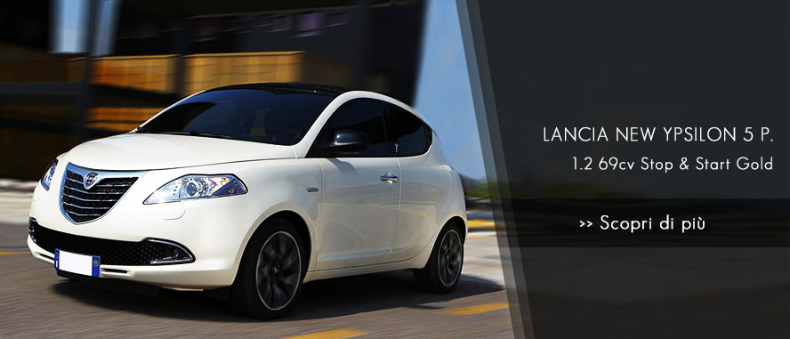 Lancia new Ypsilon 5 porte 1.2 69cv Stop & Start Gold