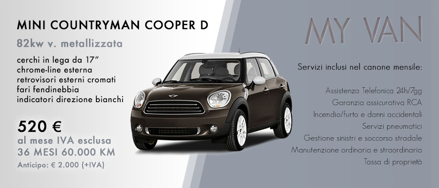 Mini Countryman Cooper D