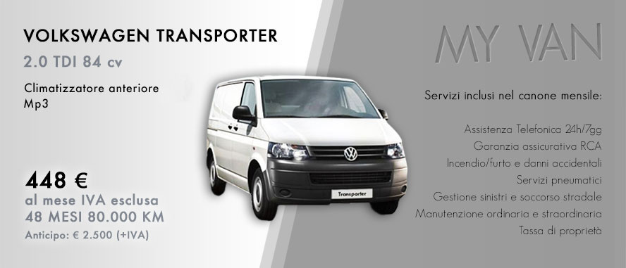 Volkswagen Transporter 2.0 TDI 84 cv